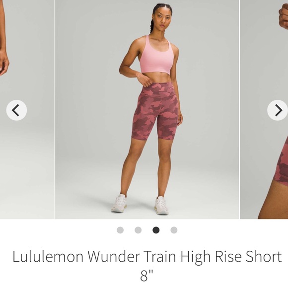 Lululemon Wunder Train High Rise Short 8"
Heritage 365 Camo Brier Rose Multi - Picture 6 of 8